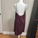 Madewell  Splitneck Puff-Sleeve Dress in Olivia Floral Dark Fig Sz XL NWT Gift Photo 10