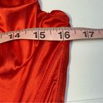 Urban Outfitters  Red Satin Corset Top Medium Photo 6