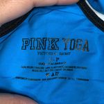 PINK - Victoria's Secret Victoria’s Secret Blue PINK Yoga Sports Bra Size Small EUC #VEG-0283 Photo 2
