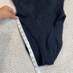 Citrus Black One Piece Deep V Photo 8