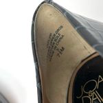 Joan & David dark green textured print platform heels, size 7.5 Photo 10