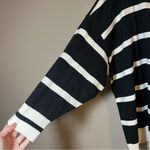 Torrid ✨ Women’s Black & White Striped Collared Sweater 4X NWT Photo 6