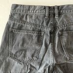 We The Free  Chewed Up Mid Rise Straight Leg Jeans Black Distressed 25 Photo 7