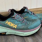 Hoka  Womens Skyline Float X Hiking Running Shoe Blue Yellow Lavender Size 11 B Photo 0