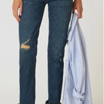 Pilcro  and the Letterpress Women's Distressed Ripped‎ Denim Jeans Photo 0