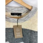 VERO MODA NWT  Plaza Colorblock Sweater In Light Grey Melange Medium Photo 2