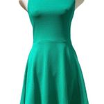 H&M Green Sleeveless Flowy Skirt Mini Dress Size 4 Photo 2