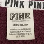 PINK - Victoria's Secret PINK Victoria’s Secret Quarter Zip Sherpa Fleece Pullover Sweatshirt Photo 7