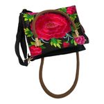 Guatemalan Embroidered Pink
Floral Purse, made in Guatemala Pink Photo 9