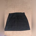 Mango tweed mini skirt with gold chain Photo 3