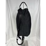 Lululemon  Fast Track Convertible Bag Black Mesh Sling Shoulder Backpack Duffel Photo 1