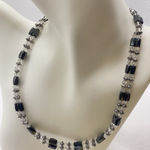 Designer SABIKA Multi Colored Crystal Faux Blue Pearl Casual Necklace B Photo 0