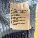American Eagle  color block striped knit sweater fall cozy loungewear Photo 4