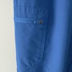 FIGS Scrub Pants Vibrant Blue Jogger Medical Elastic Waistband stretch scrubs S Photo 5