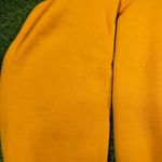 Champion women's yellow  Santa Cruz graphic logo pullover drawstring hoodie (S) Photo 3