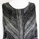 barney's new york  COOP silk blend black and white dress, size‎ S Photo 4