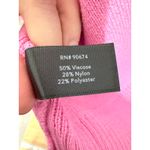 Boston Proper  Pink Pearl Embellished Cardigan Sweater Sz S Coquette Girly Classy Photo 6