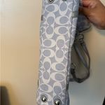 Coach F18921 Signature Heritage Satchel Bag blue/silver Photo 8