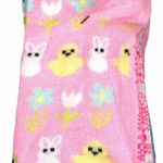 Betsey Johnson Easter Low Cut Socks Pink Blue 10 Pairs Photo 2
