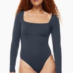 Babaton Aritzia Azure Long Sleeve Original Contour Squareneck Bodysuit small Photo 1