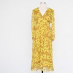 Joie  Kaz Silk Floral Midi Dress Photo 1