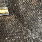 By Malene Birger Tweed Blazer Black Jacket Chic Metallic Gold Flecks Zip Front 8 Photo 7