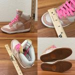 Nike Vintage 543257 Dunk Sky Hi Desert Sand Gum Pink Hidden Wedge Sneakers Sz 7 Photo 14