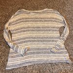 A pea in the pod  Maternity Striped V Neck Long Sleeve Knit Sweater Top S‎ Photo 4