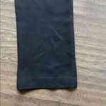 Ellen Tracy  Trouser Womens Sz 12 Black Wool Blend Straight Leg Classic Essential Photo 5