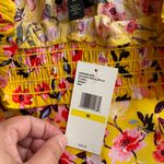 Jessica Simpson Women Elastic Waist Golden Rod Acrylic Floral Senna Pant Medium Photo 8