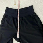 Athleta  Nolita Slim Tapered Crop Pant Black Side Stripe Size 4 Photo 10