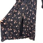 Reformation  Fia Dress - Romy Black Pink Floral Photo 7