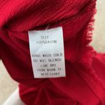 Newbury Kustom  Red Button Up Crop Top Size S Photo 3