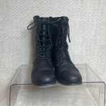 Madden Girl Black Lace-up Combat Grunge Boots size 11 Photo 1