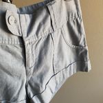 Rubbish Linen grey shorts junior’s Women’s size 7 gray coastal nautical neutral minimal Photo 5