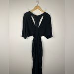 Free People Ready To Go One Cut Out Wide Leg Relaxed Peachy Jumpsuit Women’s M Photo 6