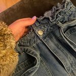 Francesca's TGLA Wide Leg Paper Bag Capri Jeans Photo 5