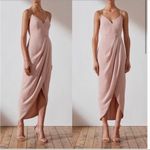 Shona joy  Core Cocktail Tulip Hem Dress Light Pink Coral Size 2 Photo 1
