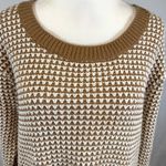 Bobbie & Brooks Bobbie Brooks mocha brown and ivory two toned knit sweater size 3X Photo 3