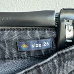 Faherty Organic Cotton Feel Good Special Weave Black Jeans Size 26 Straight Leg Photo 3