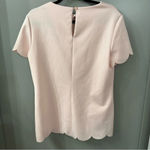 Ted Baker  London Top Scallop Edge Blush Pink Size 8-10 Photo 7