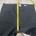 L.T.J. Verona Distressed Jeans Frayed Black Size 30 Photo 4