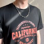 Link Chain Necklace for Men Women Streetwear Punk Hip Hop Unisex Style Silver Photo 6