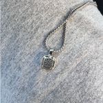 Diamond 925 Sterling Silver Necklace Photo 1