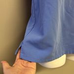 FIGS Technical Collection Blue Short Sleeve V-Neck Medical Scrub Shirt Pocket-XS Photo 6