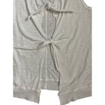 Dylan  White Slub‎ Lightweight Cotton Tie Back Tank Size Medium Photo 9