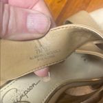 Jessica Simpson  Beige Strappy Wedge Heels Photo 4