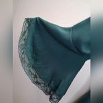 Hailey Lyn Green Size 6 Polyester Dress 3/4 Bell Sleeves W/lace Trim Photo 7