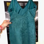 About Us Green Mini Dress Photo 3