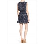 Cupcakes & Cashmere Trystan print Blouson dress Blue Size L Photo 1